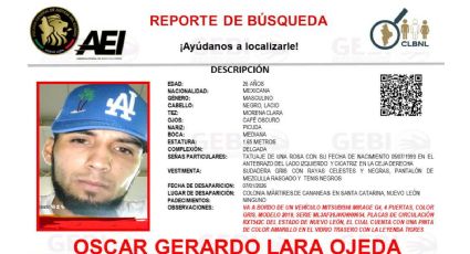 Alerta en Nuevo León: Buscan a Oscar Gerardo Lara Ojeda; salió en su coche y no volvió