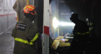 Incendio en Plaza Fiesta Anáhuac obliga a evacuar a 400 personas en San Nicolás