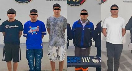 Fuerza Civil detiene a cinco narcomenudistas en Monterrey, Escobedo y Apodaca