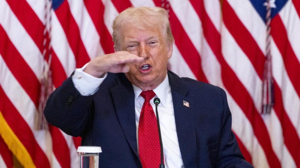 Donald Trump, presidente de EU.