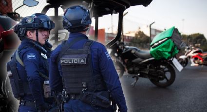 VIDEOS | Así fue el enfrentamiento entre policías y repartidores de aplicación sobre Viaducto Tlalpan