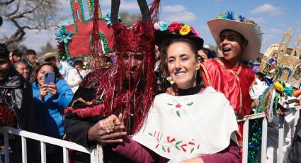 Sheinbaum entrega reconocimiento al Ejido Nuevo Cruz del Palmar; salda conflicto agrario de 80 años
