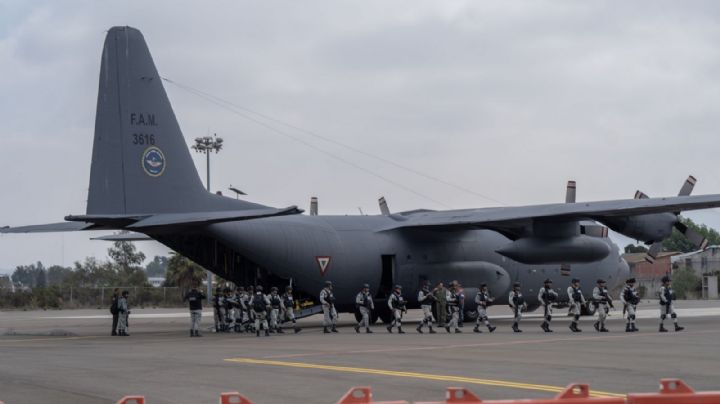 SSPC: Avión militar estadounidense contaba con autorización