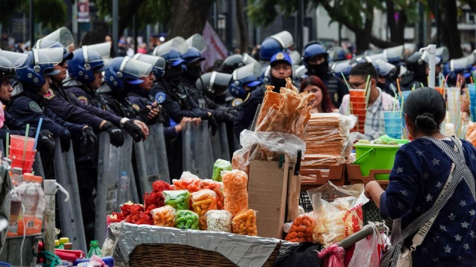 Se han retirado 15 toneladas de estructuras metálicas.