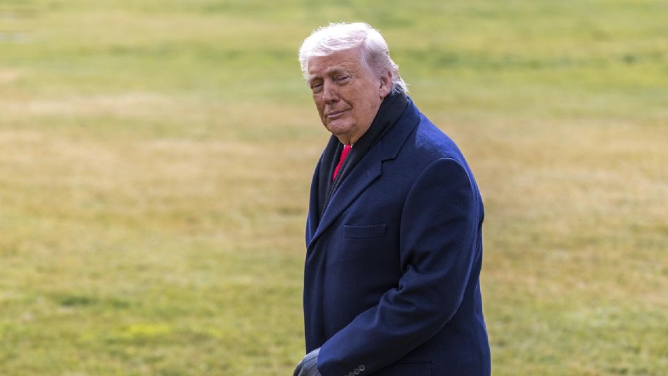 Donald Trump, presidente de EU.