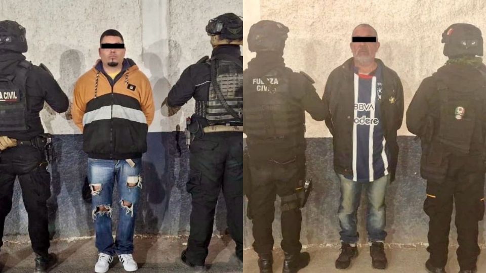 Los sospechosos fueron identificados como Bernardo “N” de 35 años y Antonio “N” de 64 años.