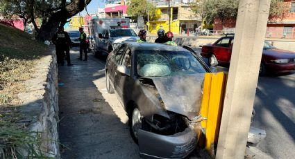 Choque en Morones Prieto deja seis lesionados en San Pedro