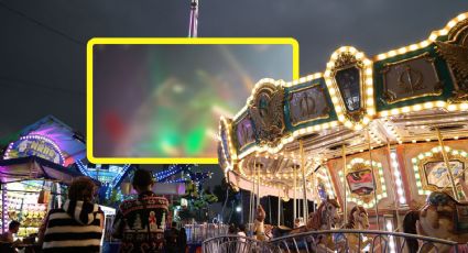 VIDEO | Falla en juego mecánico de Puebla dispara a tres personas desde las alturas