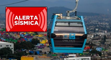 VIDEO  | Usuaria graba desde cablebús momento que se origina sismo en CDMX