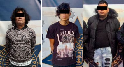 Caen tres presuntos delincuentes en Guadalupe por robos y narcomenudeo