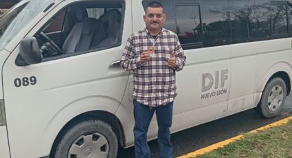 Chofer de la Ruta 38 que adornaba su camión presume su nuevo empleo