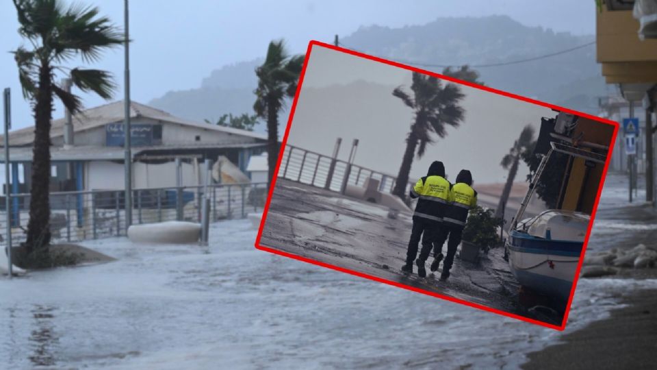 La intensidad de la tormenta Harry ha sido calificada por especialistas como un fenómeno muy poco común en el Mediterráneo por su fuerza y duración.