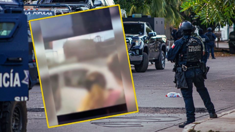 El Tesla Cybertruck de La Nicholette quedó abandonado frente a una plaza comercial tras el secuestro.
