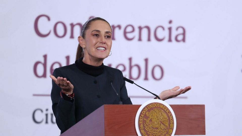 Claudia Sheinbaum Pardo, presidenta de México.