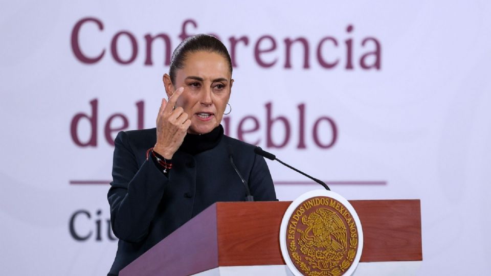 Claudia Sheinbaum Pardo, presidenta de México.