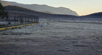 Hielo en carreteras de Galeana activa recorridos de Protección Civil de Nuevo León