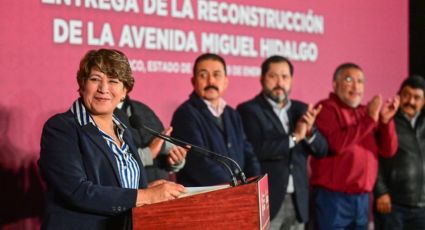 Delfina Gómez invierte 40 millones y reconstruye Avenida Miguel Hidalgo en Texcoco
