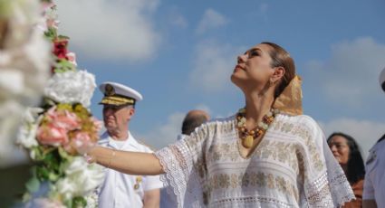 Acapulco estrena imagen monumental de la Virgen Reina de los Mares en la Isla de la Roqueta