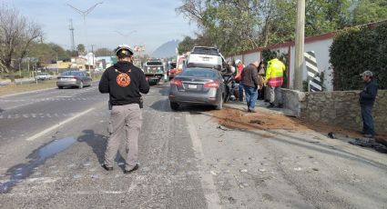 Volcadura en la Carretera Nacional deja dos mujeres lesionadas en Santiago