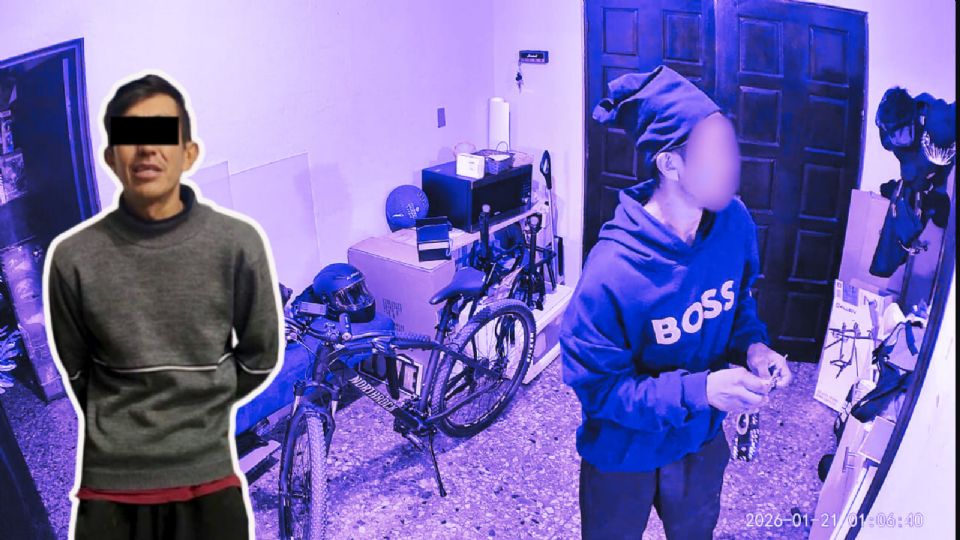 El detenido fue puesto a disposición del Ministerio Público tras ser asegurado durante un recorrido preventivo en la colonia José Luis Mora, en Guadalupe.