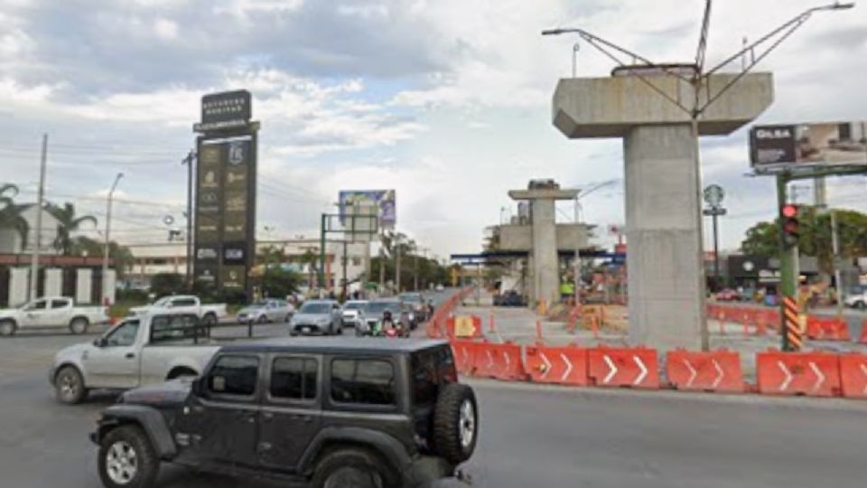 La Plaza Linda Vista fue declarada de utilidad pública para la construcción de la Estación Churubusco de la Línea 6 del monorriel en Monterrey.