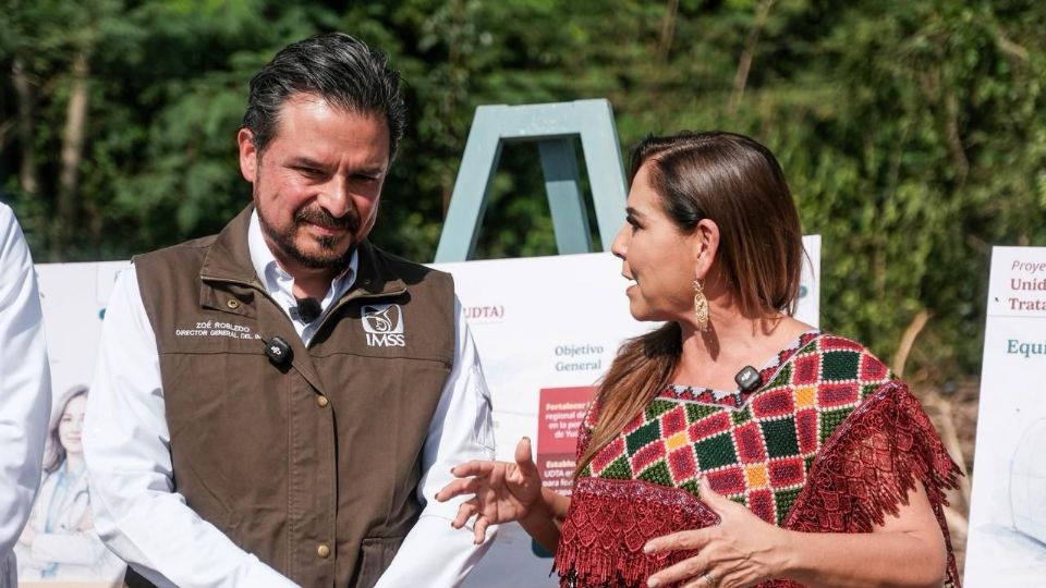 Zoé Robledo, titular del IMSS, vió Cancú.