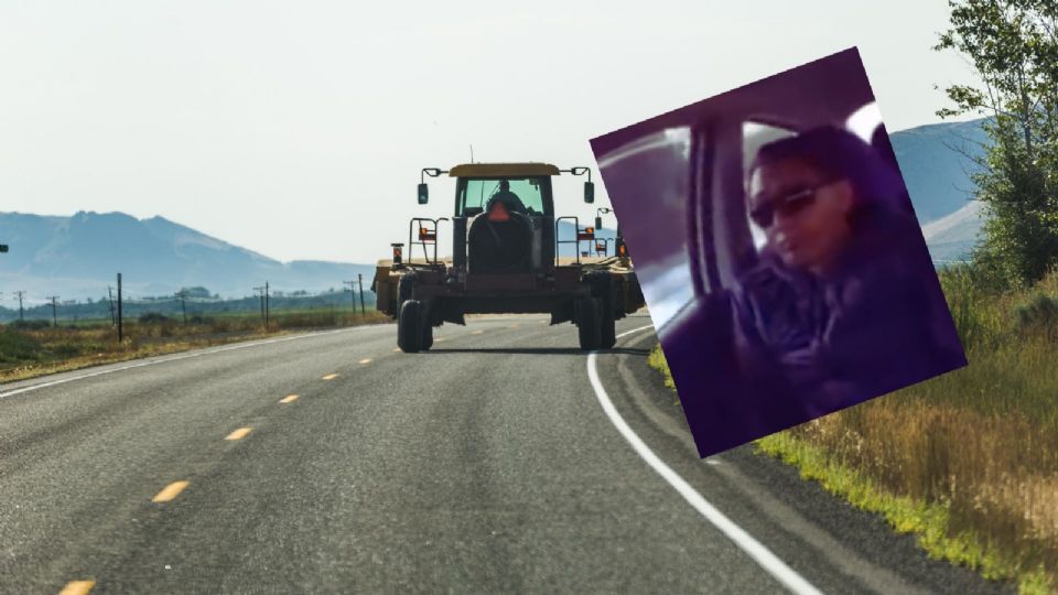 Las personas bajan del vehículo visiblemente sometidas por el miedo.