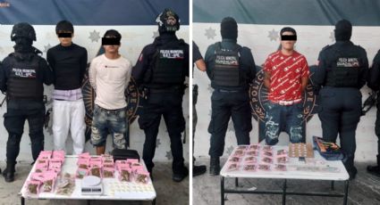 Caen dos presuntos “halcones” con 75 dosis de droga en la colonia Valles de Guadalupe