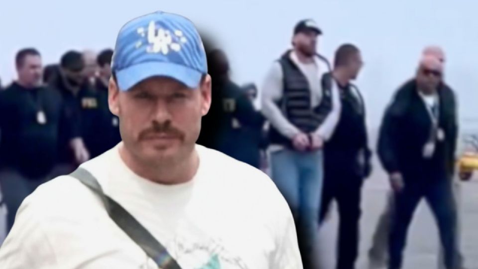 El exdeportista fue escoltado personalmente por el director del FBI, Kash Patel, y otros agentes tras una reunión estratégica en México.