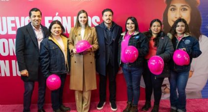 Mariana Rodríguez impulsa programa 'Cascos Rosas' para mujeres en el sector hídrico