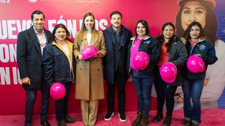 Mariana Rodríguez impulsa programa 'Cascos Rosas' para mujeres en el sector hídrico