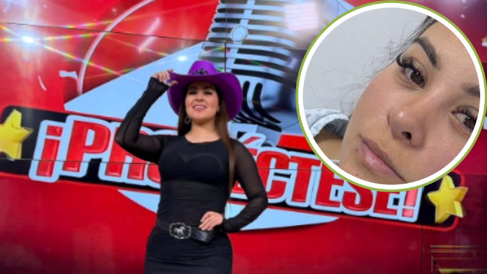 Perlita Piña compartió imágenes desde el hospital tras ser ingresada de emergencia por fuertes dolores en la columna.