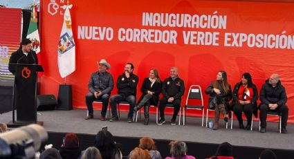 Inaugura Samuel García el nuevo Corredor Verde Exposición en Guadalupe