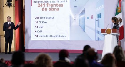 Martí Batres anuncia 241 frentes de obra en 2026 para fortalecer la infraestructura del ISSSTE