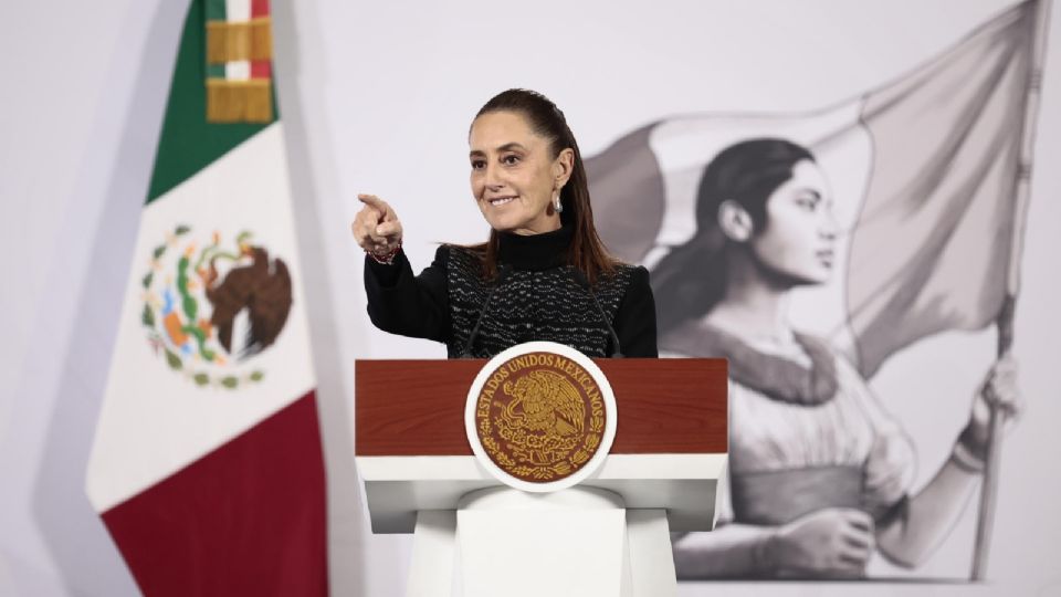 Claudia Sheinbaum, presidenta de México.