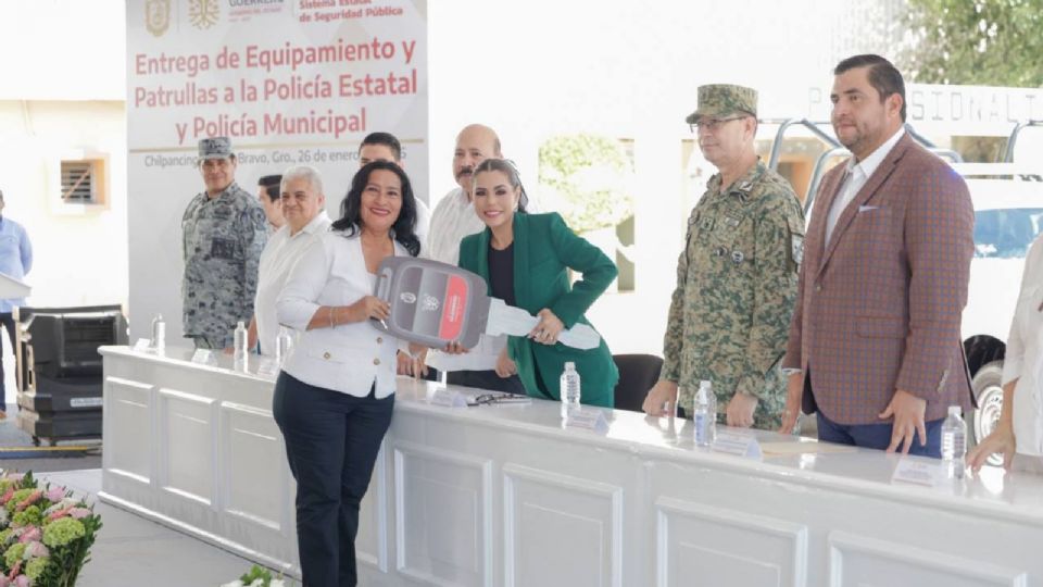 Evelyn Salgado fortaleza seguridad en Guerrero.