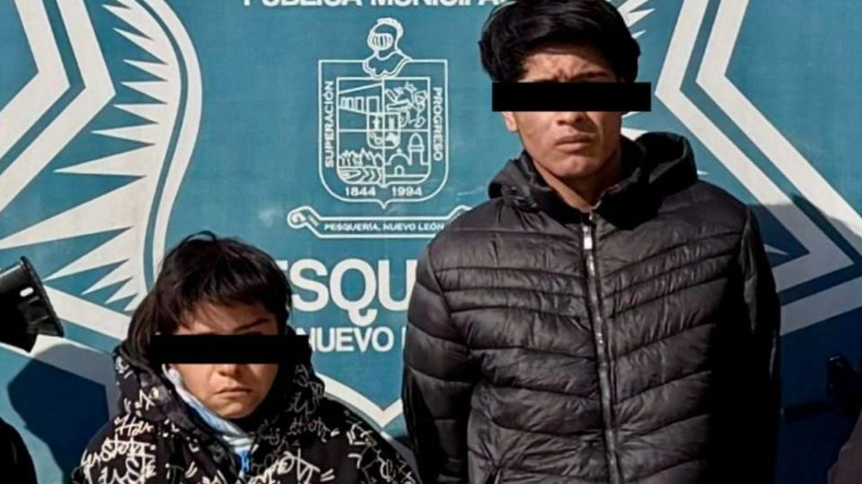 Los sospechosos fueron identificados como Marco “N” de 19 años y Yessenia “N” de 32.