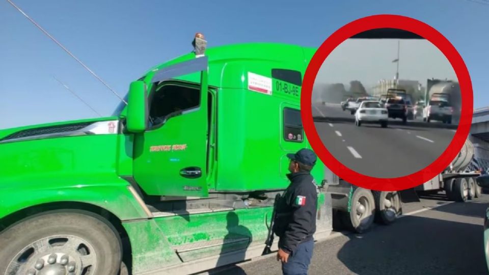 La persecución se extendió a lo largo de la carretera México-Pachuca, una de las vialidades más transitadas.