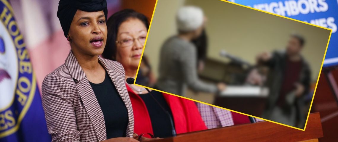 VIDEO | Así fue el ataque contra Ilhan Omar en Minnesota