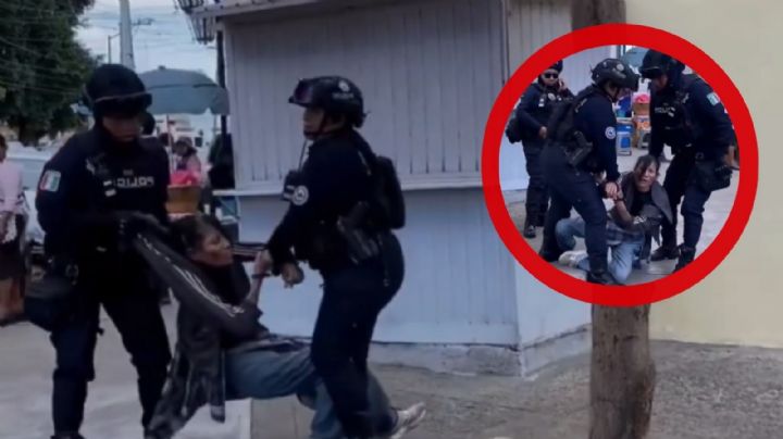 VIDEO | Denuncian presunto abuso policial tras detención de mujer en Calzada Madero, Oaxaca
