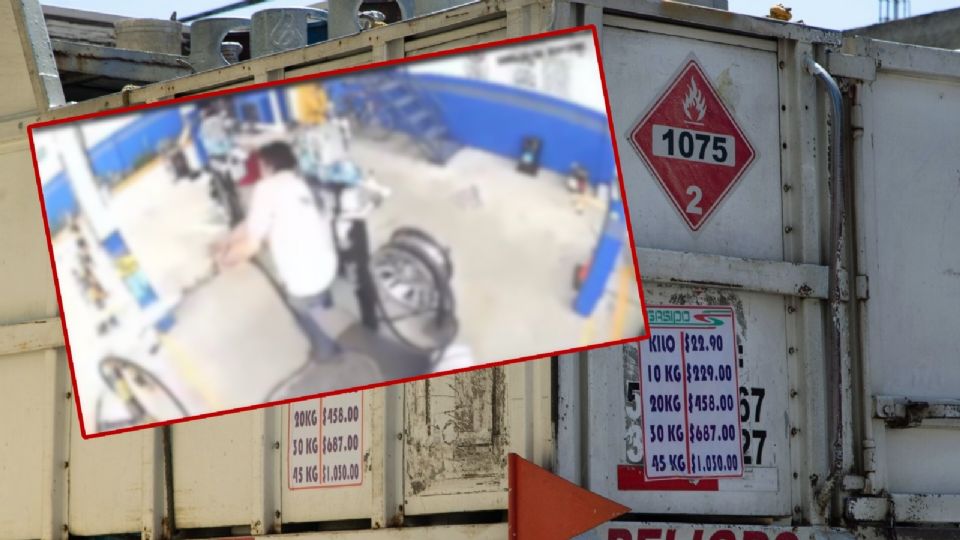 El video del asalto en Valle de Chalco a una gasera se volvió a hacer viral en redes sociales.