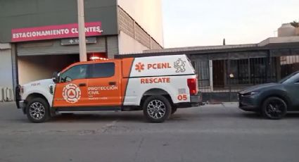 Accidente vial en Gonzalitos deja motociclista lesionado en colonia Doctores