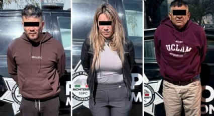 Detienen en Monterrey a tres presuntos implicados en robos a negocios de Saltillo