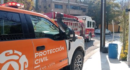 Incendio en calentador con tanque de gas moviliza a cuerpos de emergencia en San Pedro