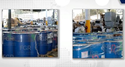 Asestan golpe a crimen organizado en Sinaloa con decomiso de más de 100 toneladas de precursores químicos