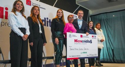 Entregan microcréditos a emprendedores con programa Emprende y Resuelve en Monterrey