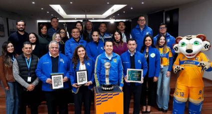 San Nicolás distingue a Tigres Femenil tras su campeonato del Apertura 2025