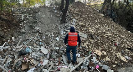 CONAGUA atiende depósito irregular de escombro en el arroyo El Barro