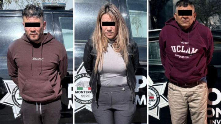 Detienen en Monterrey a tres presuntos implicados en robos a negocios de Saltillo