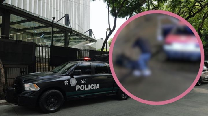 VIDEO | Taxista roba celular a hombre ‘en estado inconveniente’ en el Centro Histórico y es detenido